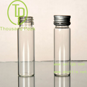 TP-4-03 15ml 透明玻璃瓶 带防盗铝盖 适合装保健品 药品等